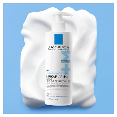 La Roche-Posay Lipikar AP+ Max Baume Triple Réparation 72H Dès la Naissance 400 ml
