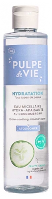 Pulpe de Vie Hydratation Eau Micellaire Hydra-Apaisante au Concombre Bio 250 ml