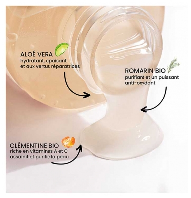 Pulpe de Vie Gelée Micellaire Démaquillante Peaux Mixtes à Grasses Bio 150 ml