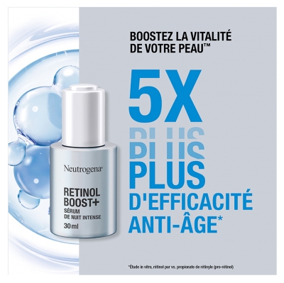 Neutrogena Retinol Boost + Sérum Nuit Intense Anti-Âge 30 ml