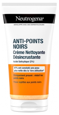 Neutrogena Crème Nettoyante Désincrustante Anti-Points Noirs 150 ml