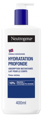 Neutrogena Hydratation Profonde Lait Corps Peaux Sèches 400 ml