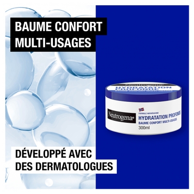 Neutrogena Hydratation Profonde Baume Confort Mains/Visage/Corps 300 ml