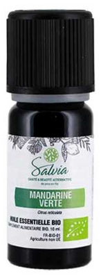 Salvia Nutrition Huile Essentielle Mandarine Verte (Citrus Reticulata) Bio 10 ml
