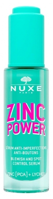 Nuxe Zinc Power Sérum Anti-Imperfections et Anti-Boutons 30 ML