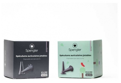 Spengler-Holtex 250 Spéculums Auriculaires Jetables pour Enfants