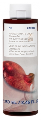 Korres Gel Douche Verger de Grenadiers Toutes Peaux 250 ml