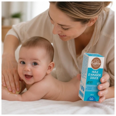 Gifrer Huile d'Amande Douce Hydrate et Nourrit 60 ml