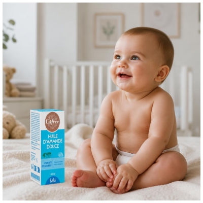 Gifrer Huile d'Amande Douce Hydrate et Nourrit 60 ml