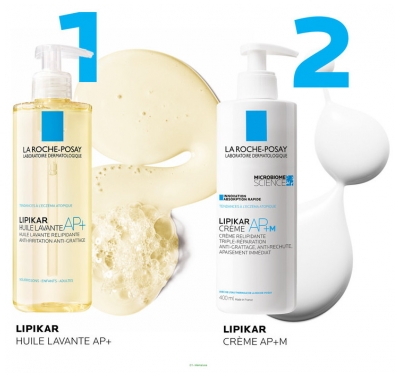 La Roche-Posay Lipikar AP+ M Crème Relipidante Anti-Irritation 400 ml