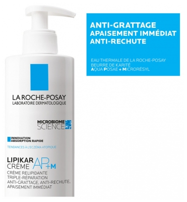 La Roche-Posay Lipikar AP+ M Crème Relipidante Anti-Irritation 400 ml