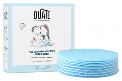 Ouate Mes Débarbouillettes Zéro Déchet 7 Unités