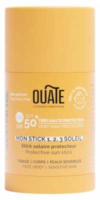 Ouate Mon Stick 1,2,3 Soleil SPF50+ Très Haute Protection 17 g