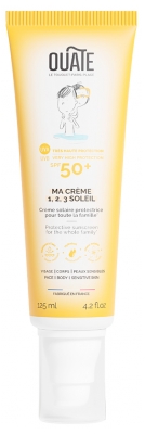 Ouate Ma crème 1, 2, 3 Soleil Visage & Corps Peaux Sensibles SPF 50+ 125 ml