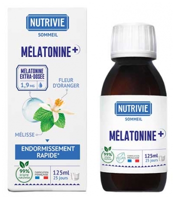 Nutrivie Mélatonine+ 1,9 mg 125 ML