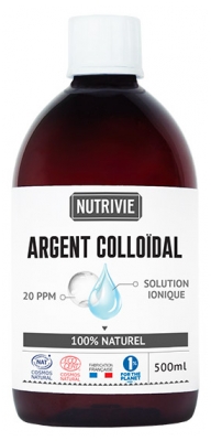 Nutrivie Argent Colloïdal 20 ppm 500 ml