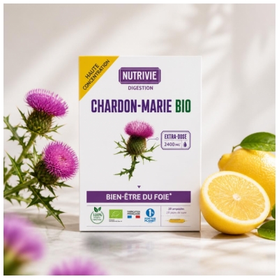 Nutrivie Chardon-Marie Bio 20 Unités