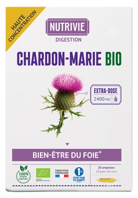 Nutrivie Chardon-Marie Bio 20 Unités