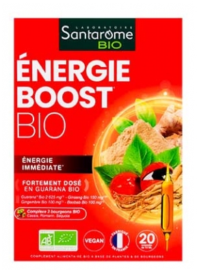Santarome Bio Énergie Boost Bio 20 Ampoules de 10 ml