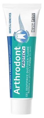 Arthrodont Protect + Gel Dentifrice Quotidien Fluoré Dents & Gencives 75 ml