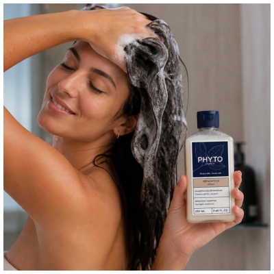 Phyto Réparation Shampoing Réparateur Cheveux Abîmés et Cassants 250 ml