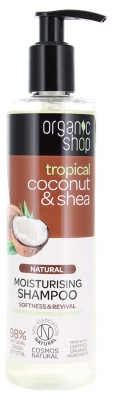 Organic Shop Shampoing Naturel Hydratant Karité & Noix de Coco 280 ml