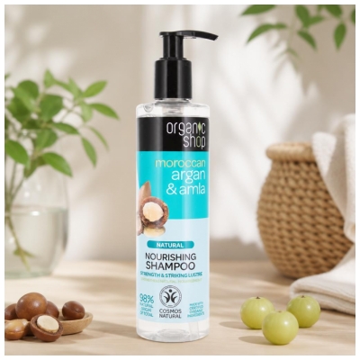 Organic Shop Shampoing Nourrissant Argan 280 ml