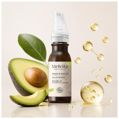 Melvita Huile d'Avocat Lisse & Revitalise Bio 50 ml 