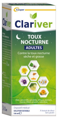 Cooper Clariver Toux Noct Ad 150 ml