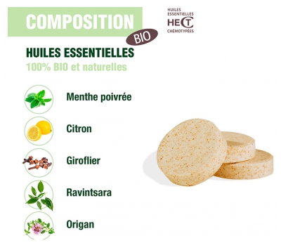 Pranarôm Aromaforce Pastilles Apaisantes Gorge Aux Huiles Essentielles Biologiques Apaise et Adoucit 21 Pastilles