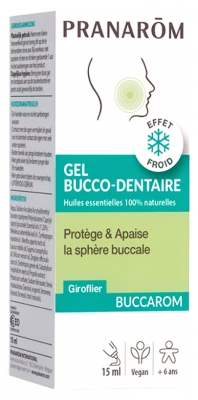 Pranarôm Buccarom Gel Buccal Hygiène Bucco Dentaire 15 ML