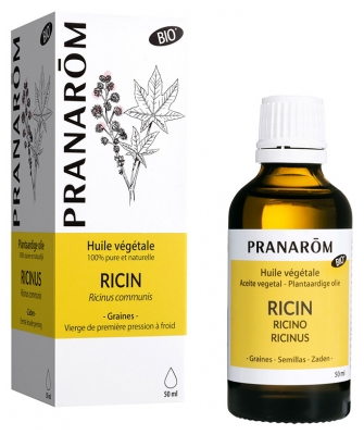 Pranarôm Ricin Huile Végétale Bio 50 ml 