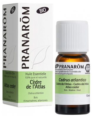 Pranarôm Huile Essentielle Cèdre de l'Atlas Cedrus Atlantica Bois Hect 10 ml