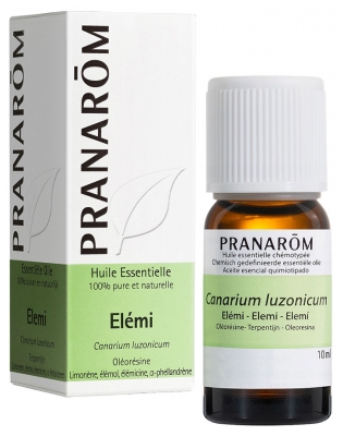 Pranarôm Huile Essentielle Elémi Canarium Luzonicum Oléorésine Hect 10 ml