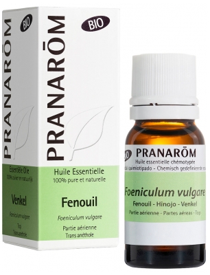 Pranarôm Huile Essentielle Fenouil Bio Foeniculum Vulgare Partie Distillée : Partie Aérienne 10 Ml...