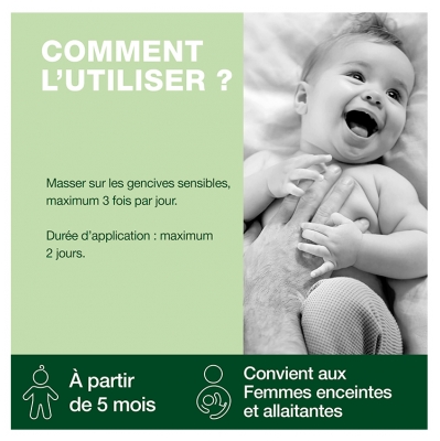Pranarôm Gel Gingival Bio Aux Huiles Essentielles Biologiques Camomille Noble et Giroflier 15 ml