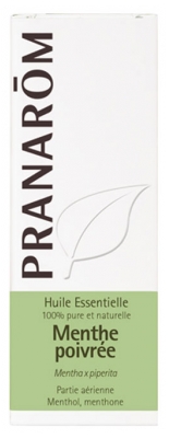 Pranarôm Huile Essentielle Menthe Poivrée Mentha X Piperita Partie Aérienne Hect 10 ml