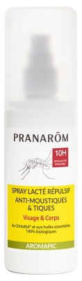Pranarôm Aromapic Spray Lacté Anti-Moustiques 100 ml