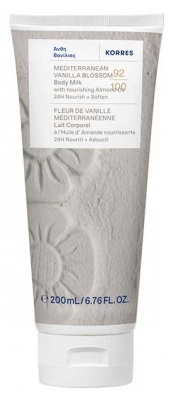 Korres Lait Corps Nourrissant Fleur de Vanille Méditerranéenne 200 ml