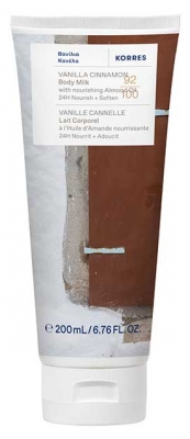 Korres Lait Corps Nourrissant Vanille Cannelle 200 ml
