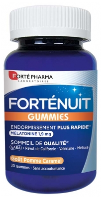 Forté Pharma Forténuit Mélatonine 1,9 mg 30 Gommes