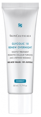 Skinceuticals Glycolic 10 Peeling Exfoliant de Nuit Révélateur d'Éclat 50 ml