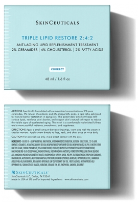 SkinCeuticals Correct Triple Lipid Restore 2:4:2 Crème Relipidante Anti-Âge 48 ml