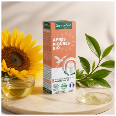 Santarome Roller Après-Piqûres Huiles Essentielles Bio10 ml