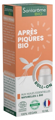 Santarome Roller Après-Piqûres Huiles Essentielles Bio10 ml