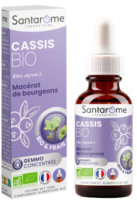 Santarome Cassis Macérat de Bourgeons Bio 30 ml