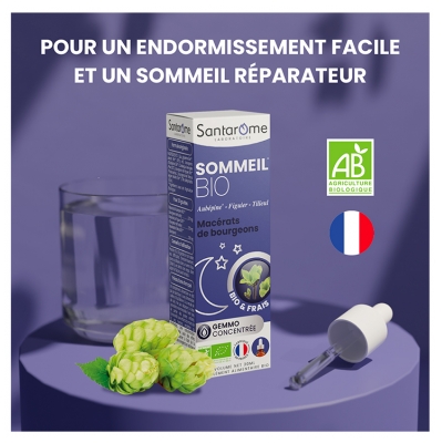 Santarome Bio Sommeil Macérats de Bourgeons 30 ml