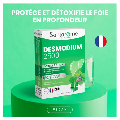 Santarome Phyto Desmodium 2500 Double Action 30 Gélules