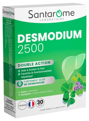 Santarome Phyto Desmodium 2500 Double Action 30 Gélules
