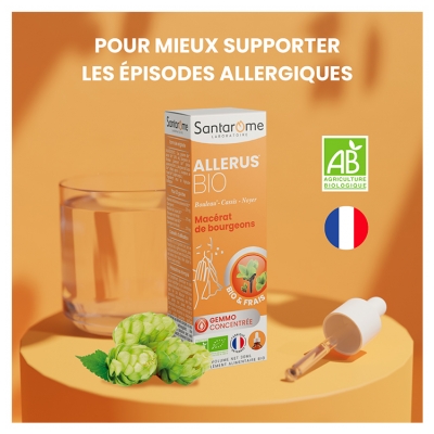 Santarome Bio Allerus Bouleau Cassis Noyer Bio 30 ml